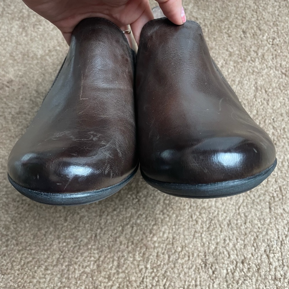 Robin Chocolate Burnished Dansko Shoes Size 9/39 - Picture 8 of 15